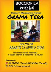 Grama tera alla bocciofila rossini